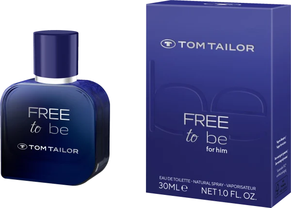 Tom Tailor Free To Be For Him, EdT 30 Ml 4