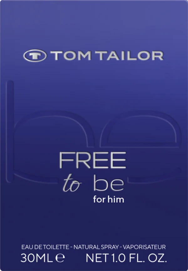 Tom Tailor Free To Be For Him, EdT 30 Ml 3