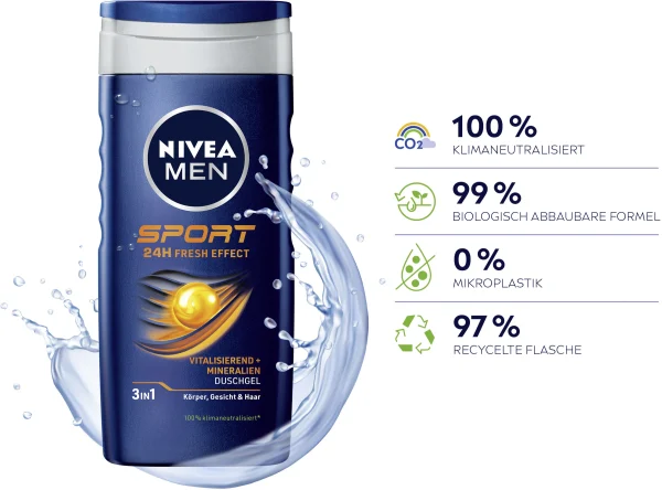 NIVEA MEN Duschgel Sport 4